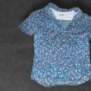 Original Penguin Blue Floral Shirt